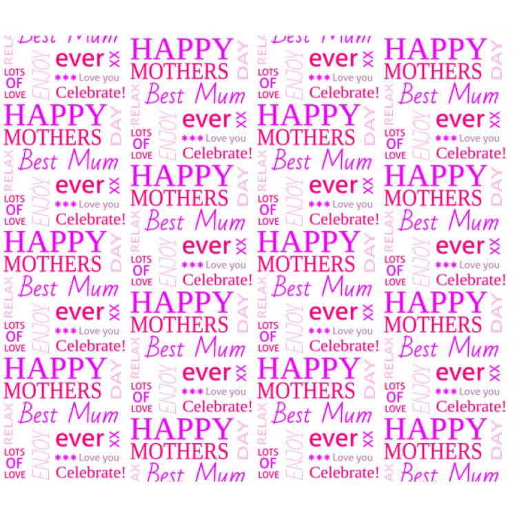 Personalised Wrapping Paper Mothers Day